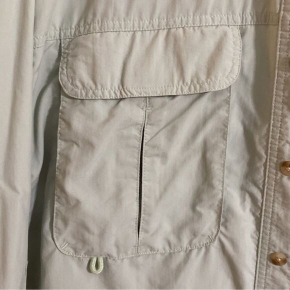 Bass Pro Worldwide Sportsman Long Sleeve Vented Button Down Shirt Men Size XL - Picture 7 of 9